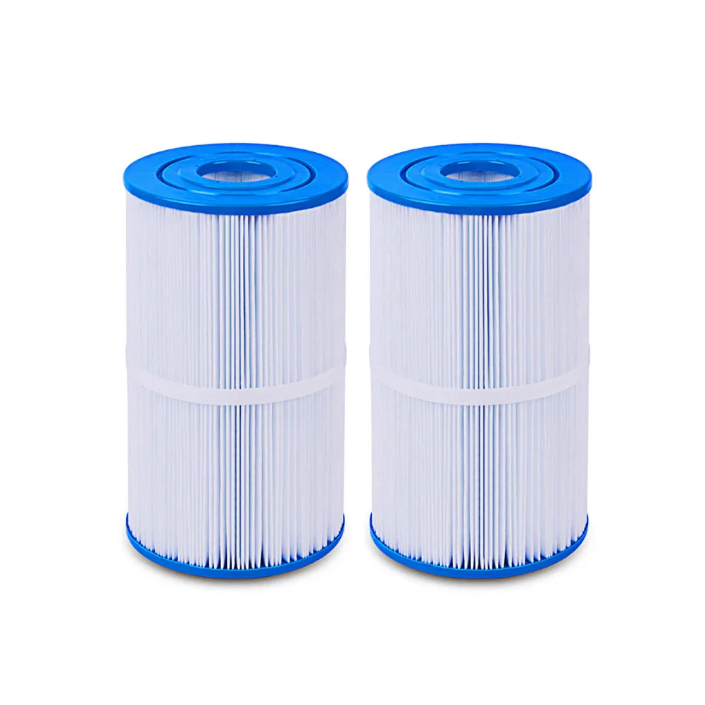 Ambohr 7.7x4.5 Inch Activated Carbon PP Pleated Sediment Water Filter Cartridge for Outdoor Water Treatment 6pcs/pack