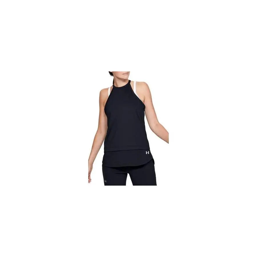 For Under for Sport High-Neck Womens Active Shirts & Tees Model MSS-1351597001 Black 100% Authentic