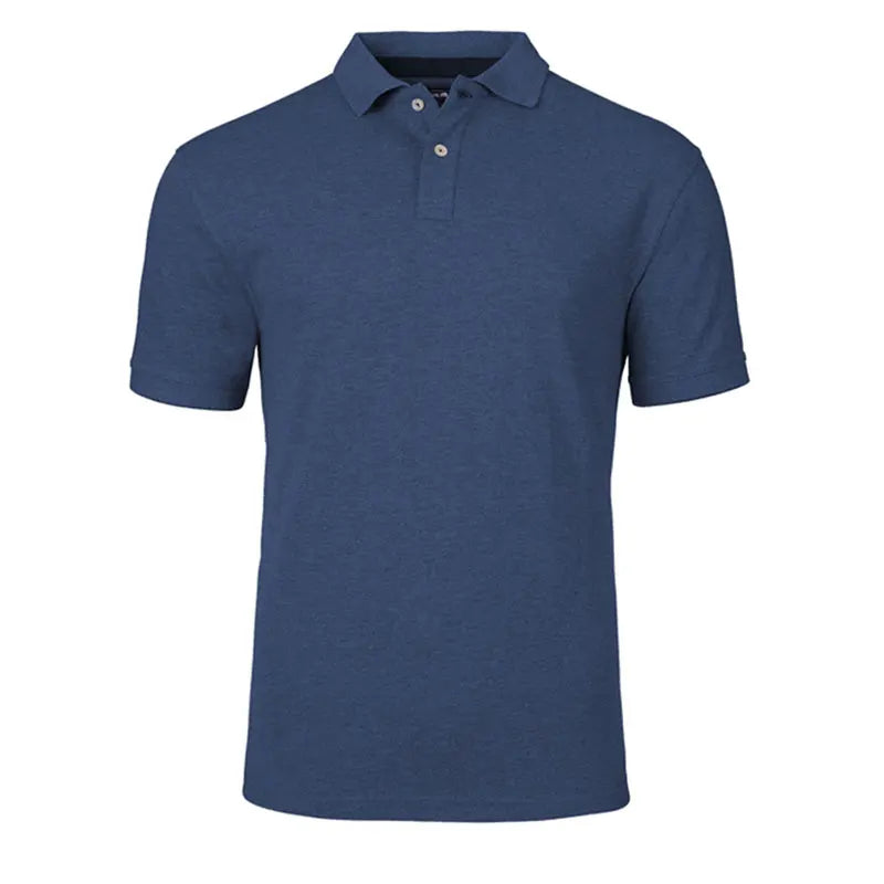 Custom 100% Polyester Knitted Men's Shirt Regular Fit Short Sleeve Solid Anti-Wrinkle Breathable Soft Touch Bespoke Apparel