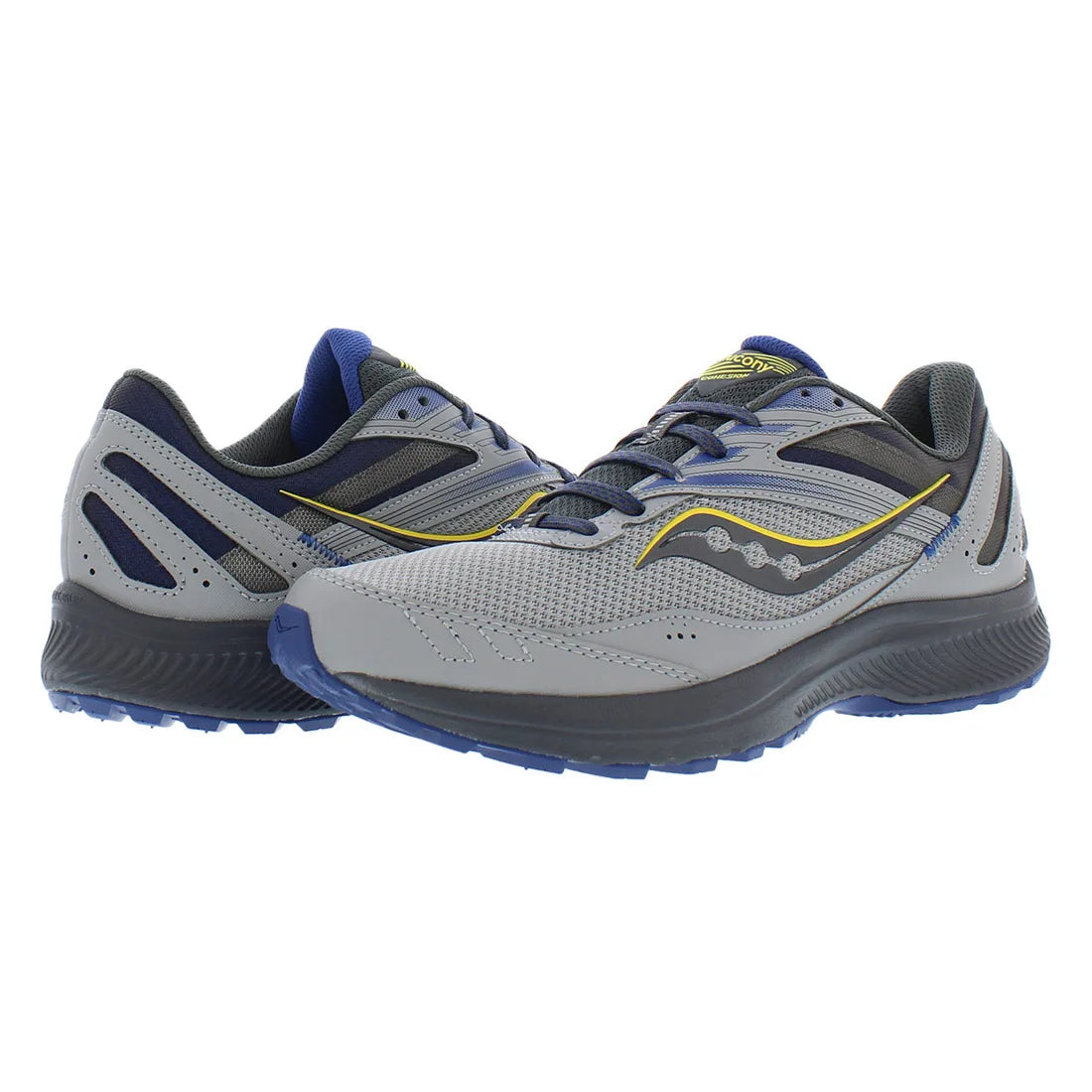 Saucony Cohesion TR15 Mens Shoes Alloy/Sapphire Color China Origin Model S2070615 100% Authentic