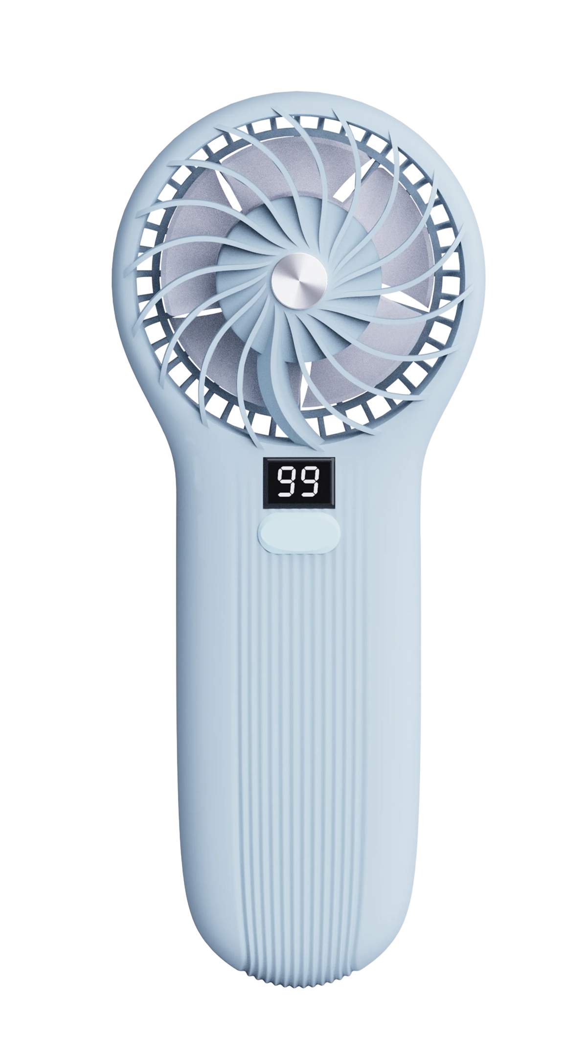 LAMJIE Portable Outdoor Mini Fan Handheld Mini Fan with Three Wind Speeds Battery Powered for Household Use Shipped From the US