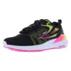 For Trazaro Energized 2 Women's Running Shoes Black/Neon Color | 100% Authentic Made in China Model 5RM01373044