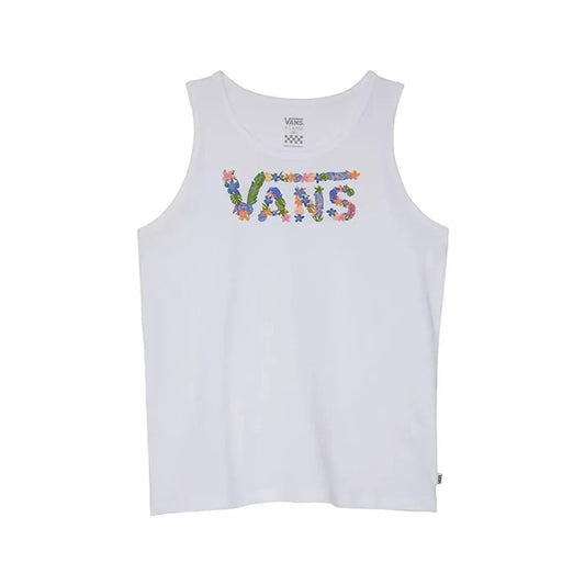 For G Zen Patio Girls Tank Tops Color White/Floral 100% Authentic Model MSS-VN0A5EZXWHT
