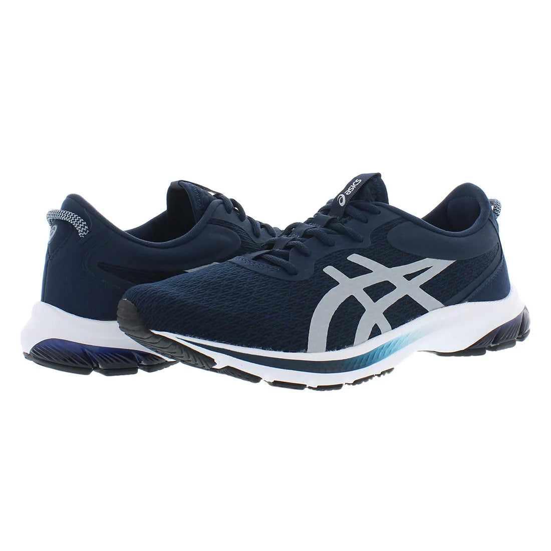 For Men's Gel-Kumo Lyte 2 Blue/Silver Shoes Luxury Sport Lightweight Breathable Spring Summer Autumn Rubber Mesh China Model