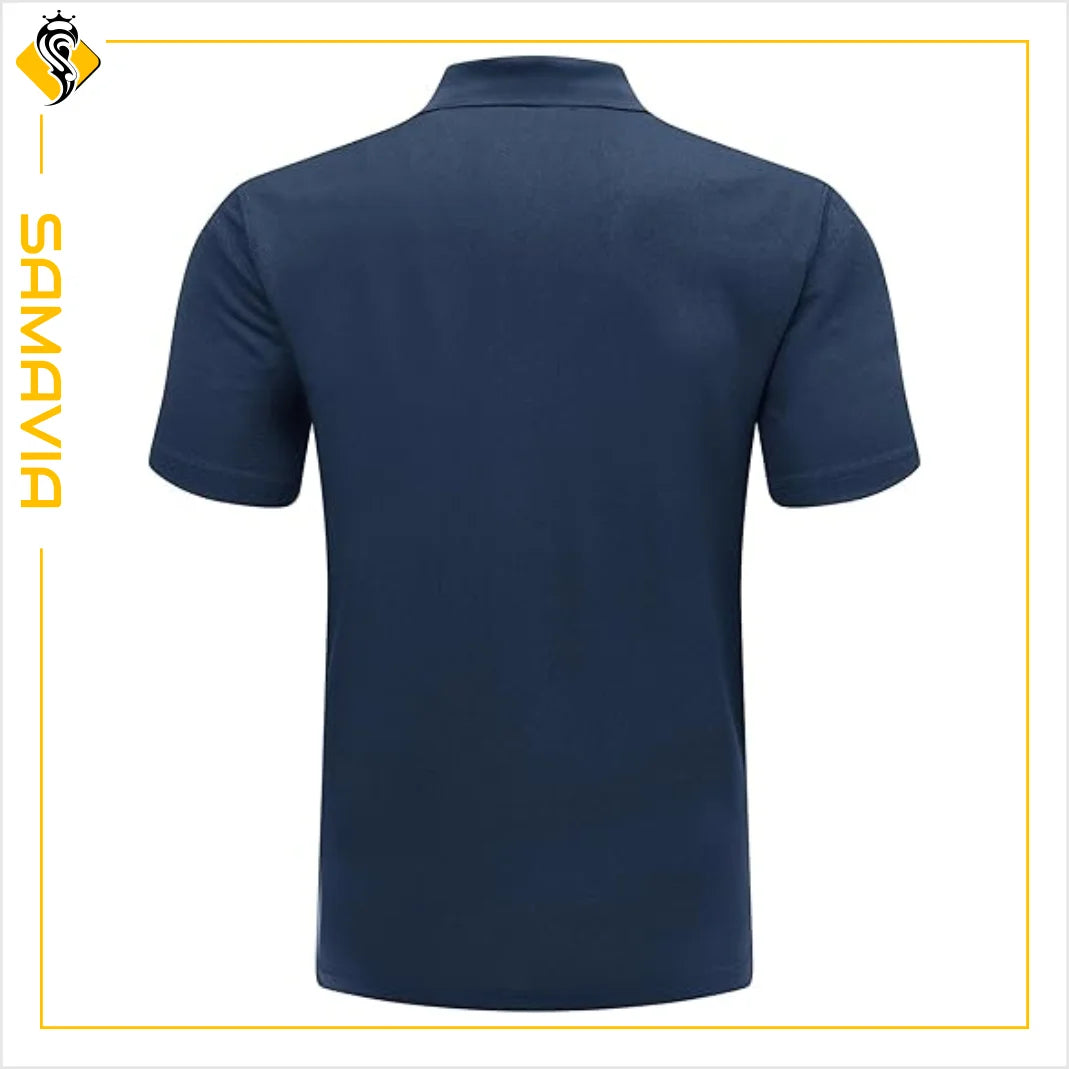 High-Quality Embroidered Polos for Casual Wear | High-Quality 100% Cotton, Short Sleeve, Anti-wrinkle, Men's T-shirts Polo