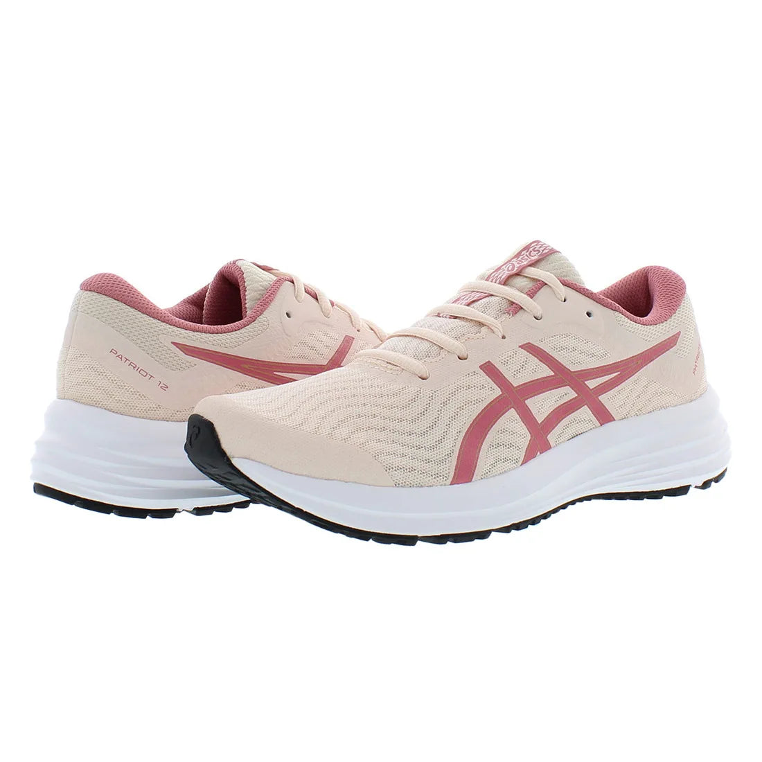 ASICS Women's Patriot 12 Casual Basketball Shoes High EVA Mesh Rubber PU for Spring Summer Autumn Outdoor Available Pink