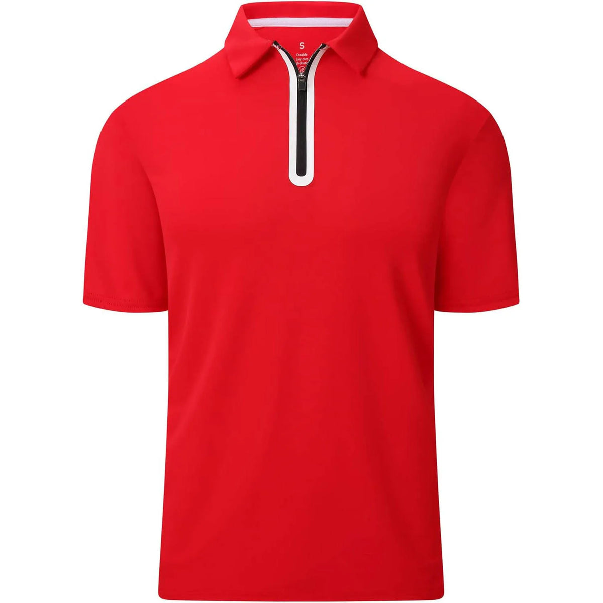 High Quality Unisex Golf Polo Shirts Moisture Wicking Quick Dry Short Sleeve Casual Polo Shirt with Customized Digital Printing