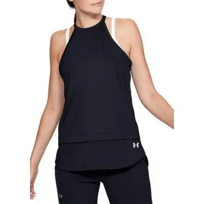 For Under for Sport High-Neck Womens Active Shirts & Tees Model MSS-1351597001 Black 100% Authentic
