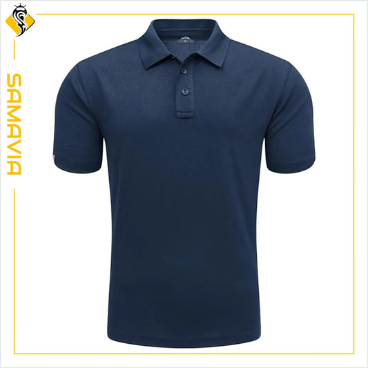 High-Quality Embroidered Polos for Casual Wear | High-Quality 100% Cotton, Short Sleeve, Anti-wrinkle, Men's T-shirts Polo