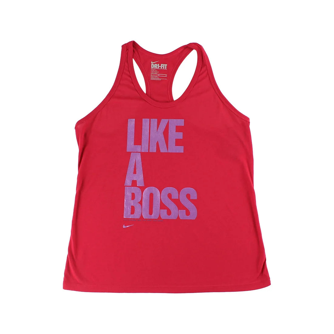 Nike 80's Like A Boss Womens Active Shirts & Tees Color: Red/Purple  100% Authentic