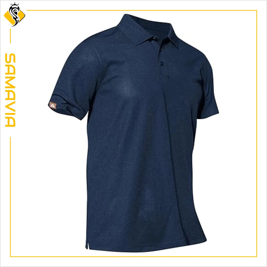 High-Quality Embroidered Polos for Casual Wear | High-Quality 100% Cotton, Short Sleeve, Anti-wrinkle, Men's T-shirts Polo