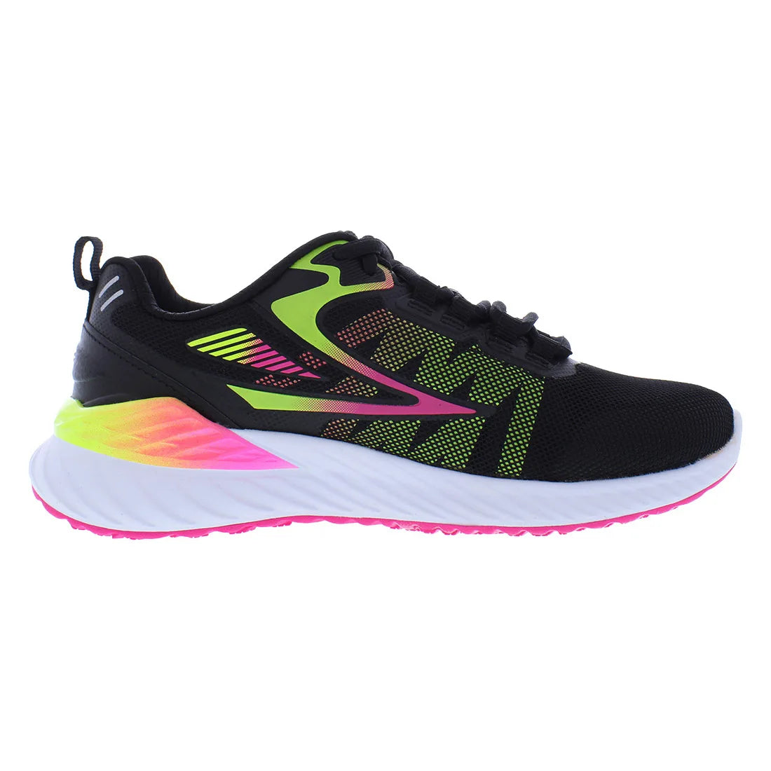 For Trazaro Energized 2 Women's Running Shoes Black/Neon Color | 100% Authentic Made in China Model 5RM01373044