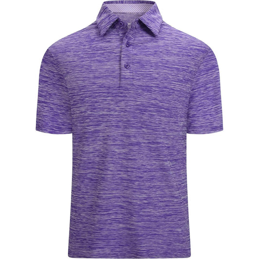 High Quality Unisex Golf Polo Shirts Moisture Wicking Quick Dry Short Sleeve Casual Polo Shirt with Customized Digital Printing