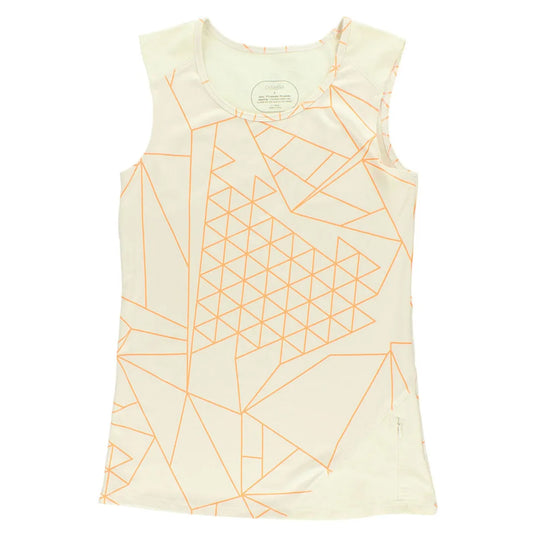 Oiselle Womens Keyhole Tank Top for 10 /Orange 100% Authentic Made in China