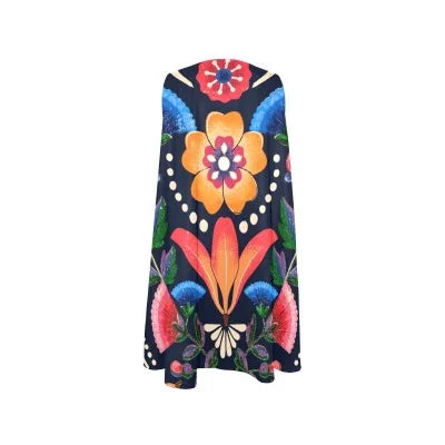 USA Stock Manufacturer 220g Sleeveless A-Line Pocket Dress Casual Summer Breathable Washable Natural Waist Daywear