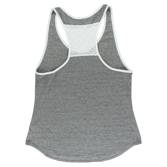 Adidas Women's Atlanta Hawks Energized Tank Top Gray XL Gray/White/Red Color | 100% Authentic