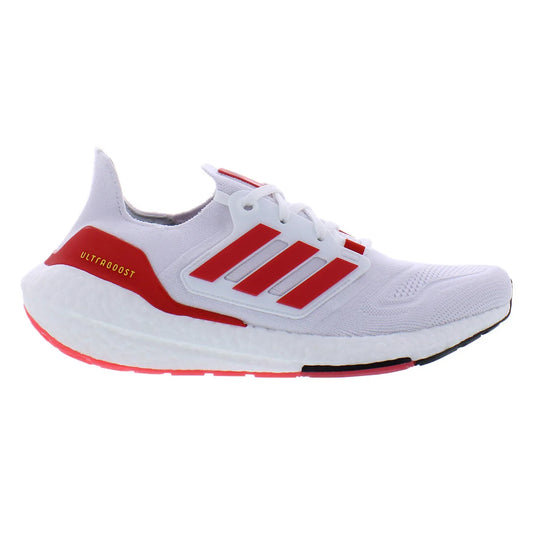 For Ultraboost 22 Men's Athletic Shoes Size 10 White/Red Genuine Leather Mesh Insole Breathable Spring/Summer Vietnam HP2485