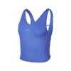 Nike Miler Summer Breathe Crop Tank Top Womens Active Shirts & Tees Color: Blue  100% Authentic
