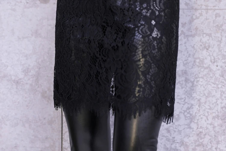 Miniskirt Sexy Transparent Lace Mesh Skirt Shirt Extender Women Summer Mini Black White Short Micro Skirt Ladies Underskirt