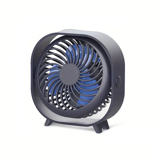 New Desktop Small Fan Rechargeable USA Stock Free Shipping Desktop Fan Portable Office Dormitory Home Sports Car Mini Fan