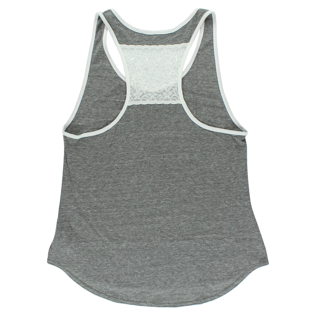 Adidas Women's XL  Los Angeles Lakers Energized Gym Tank Top Gray/White/Purple Breathable Knitted Fabric with Custom Logo