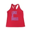 Nike 80's Like A Boss Womens Active Shirts & Tees Color: Red/Purple  100% Authentic