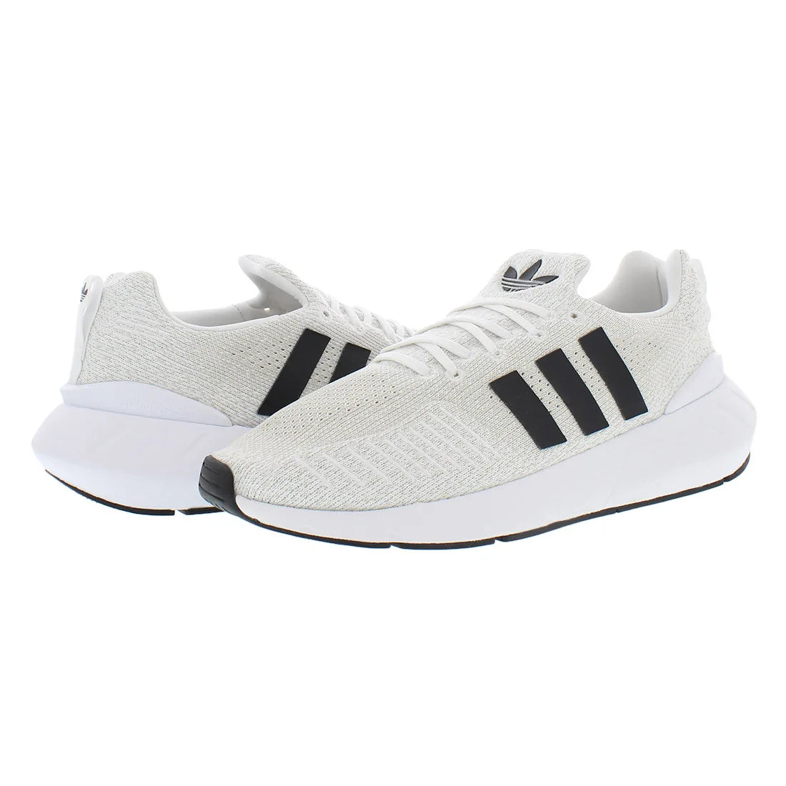 Adidas Swift Run 22 Decon Men's Size 10 Sneakers Breathable Grey/Blue Sport Walking Shoes with EVA & Mesh Insole  Spring