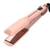Ulelay Professional Infrared Hair Curler Straightener 480F Titanium MCH Fast Heating Flat Iron Negative Ion Electric Custom