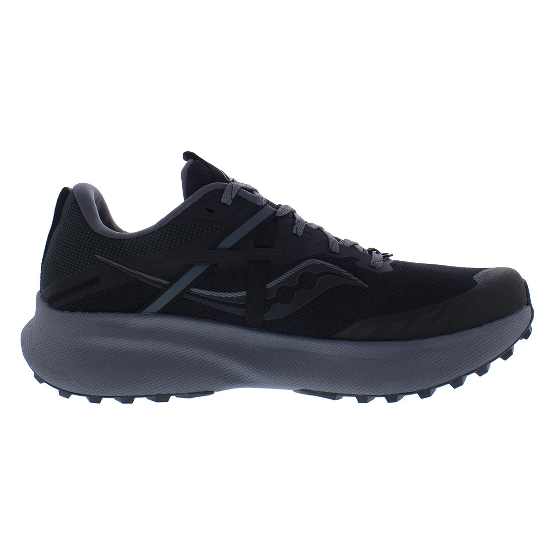 Saucony Ride 15 TR Mens Shoes Color Black/Charcoal | 100% Authentic | Made in China | Model S2077510