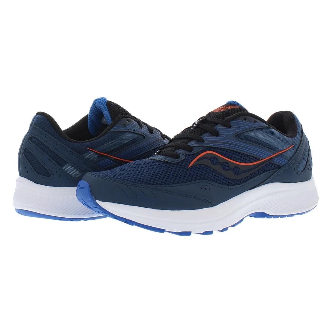Saucony Cohesion 15 Mens Shoes Color: Space/Fire | 100% Authentic