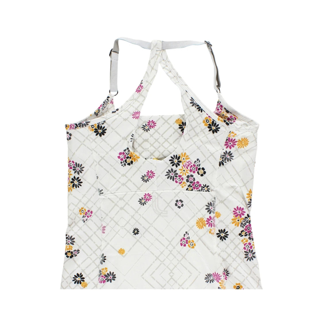 Lole Womens Lacey Tank Top White L Color White/Multi Color | 100% Authentic China Model MSS-LSW1310W249
