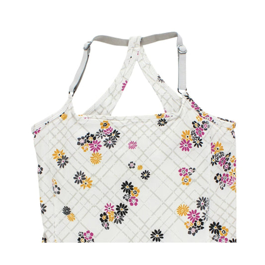 Lole Womens Lacey Tank Top White L Color White/Multi Color | 100% Authentic China Model MSS-LSW1310W249