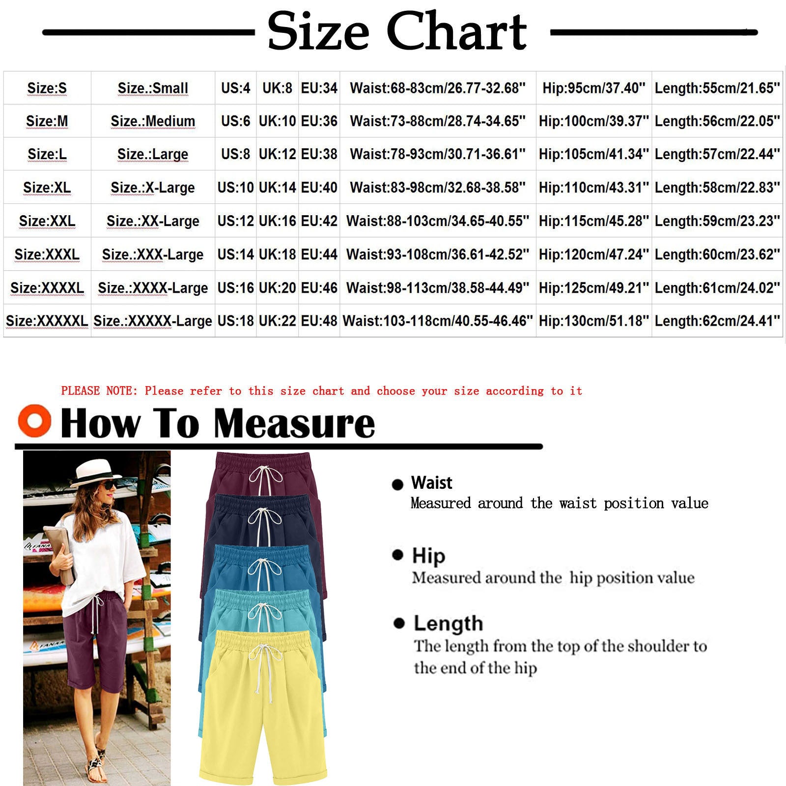 Cross-border European and American women's clothing Amazon independent station women's cotton and linen solid color pocket tether cropped pants casual pants in stock