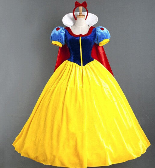 Halloween Adult Fairy Tale Cinderella Cinderella Long Dress Sleeping Beauty Le Pei Long Hair Princess Dress Stage Performance Costume