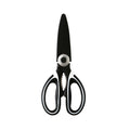 Multi-functional kitchen scissors household fish cutting vegetables roast meat chicken duck bones large stainless steel kitchen scissors wholesale