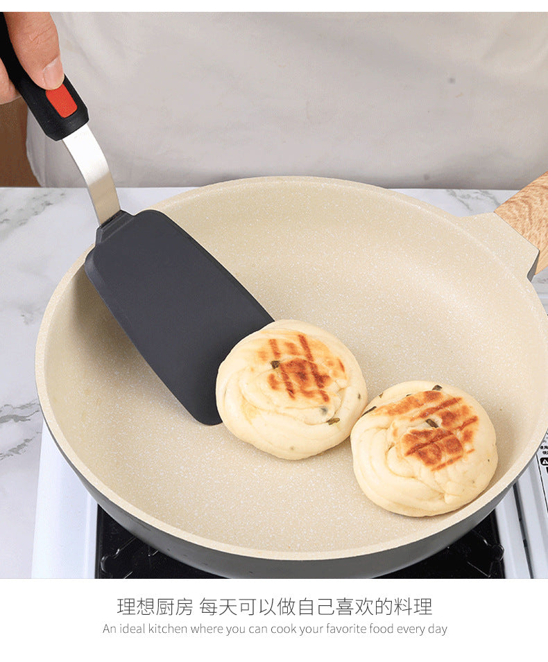 Silicone Cooking Utensils Teppanyaki Cooking Shovel Non-stick Pan Silicone Pancake Yazi Shovel Cross-border Hot Sale