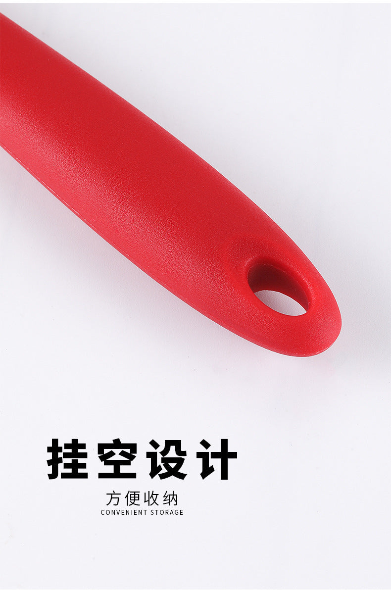 Cross-Border Kitchen Silicone Spatula Brush Egg Beater Silicone Kitchen Utensils 5-Piece Set Cooking Set Baking Tools