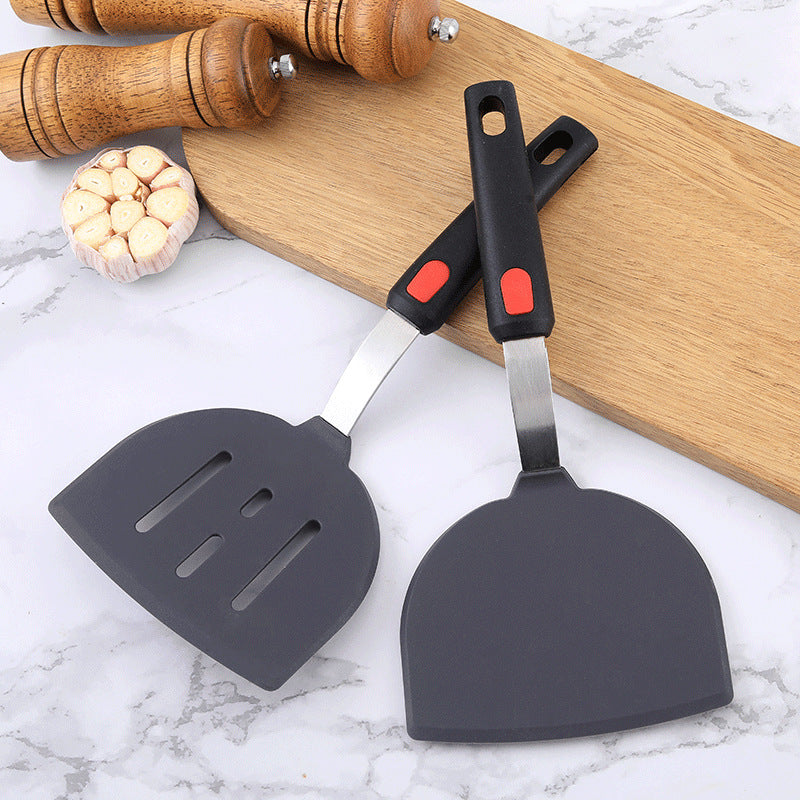 Silicone Cooking Utensils Teppanyaki Cooking Shovel Non-stick Pan Silicone Pancake Yazi Shovel Cross-border Hot Sale