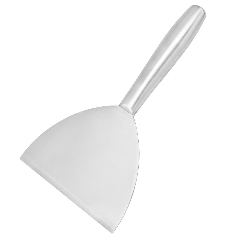 in stock Kitchen Japanese Cuisine Shovel Fried Steak Steak Grilled Shovel Stainless Steel Hollow Handle Pot Shovel Fried Teppanyaki Shovel
