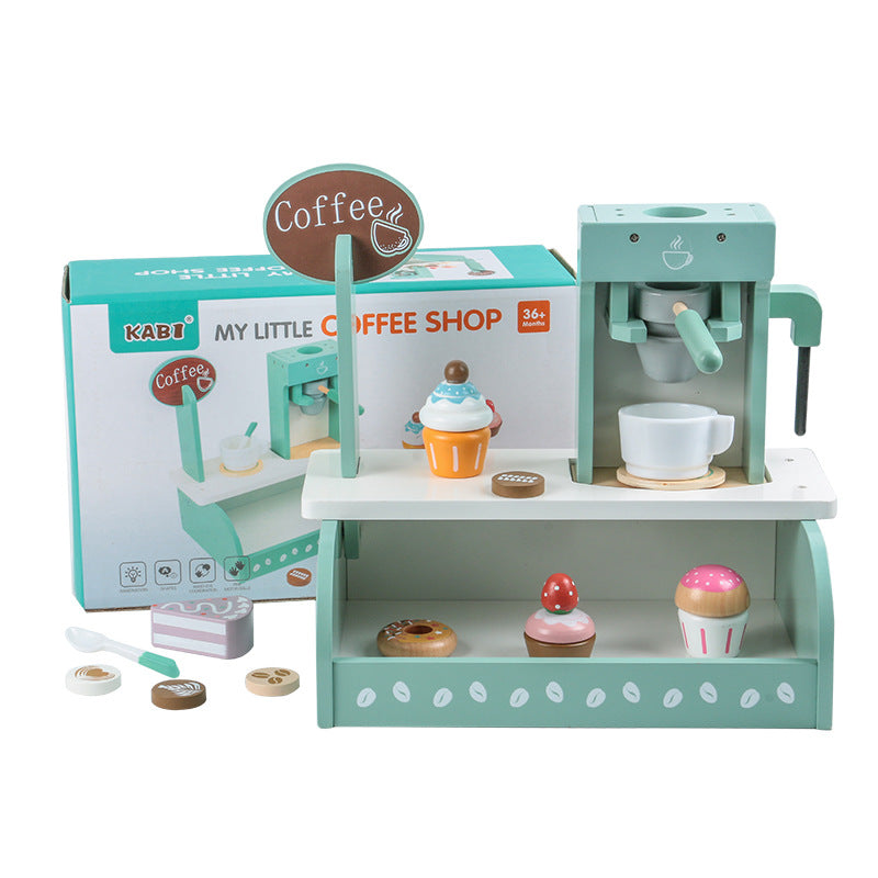 Cross-border New Products Wooden Children's Play-house Simulation Kitchen Toy Set Cooking Rice Cooking Kindergarten Interactive Toys