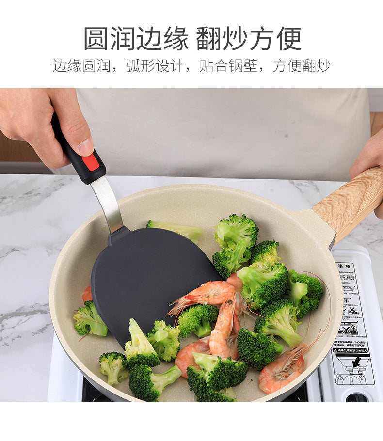 Silicone Cooking Utensils Teppanyaki Cooking Shovel Non-stick Pan Silicone Pancake Yazi Shovel Cross-border Hot Sale