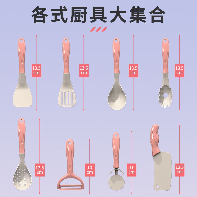 [Cross-border Exclusive] Simulation Kitchenette Cooking Kitchenware suit Fruit Chicing Music Cooking Induction Cooker to play house