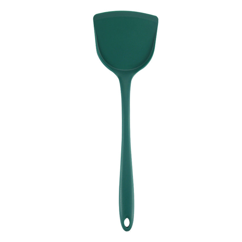 In-Stock Two-Color Silicone Kitchen Utensils, Kitchen Supplies That Won'T Damage Pots, Easy to Clean, Strainer, Soup Spoon, Spatula Set, Non-Stick Pan