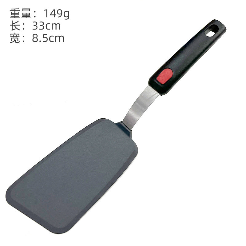 Silicone Cooking Utensils Teppanyaki Cooking Shovel Non-stick Pan Silicone Pancake Yazi Shovel Cross-border Hot Sale