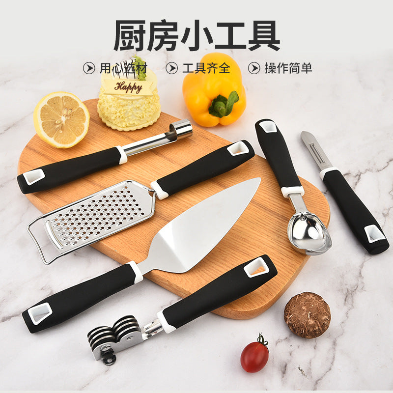 Cheese Grater Pizza Cutter Amazon Kitchen Gadget Knife Sharpener Ice Cream Spoon Multi-Functional Homemade