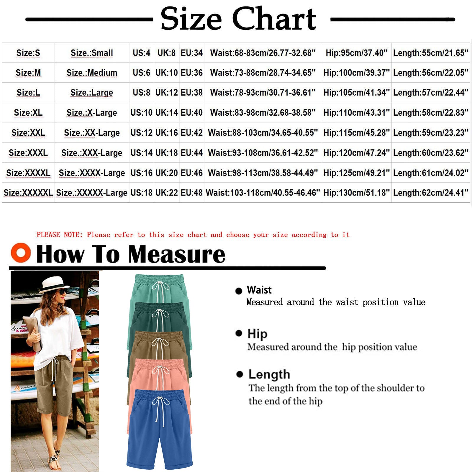 Cross-border European and American women's clothing Amazon independent station women's cotton and linen solid color pocket tether cropped pants casual pants in stock
