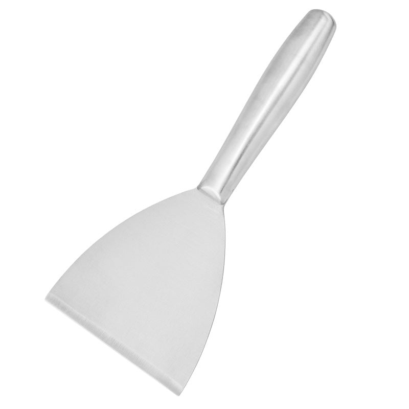 in stock Kitchen Japanese Cuisine Shovel Fried Steak Steak Grilled Shovel Stainless Steel Hollow Handle Pot Shovel Fried Teppanyaki Shovel