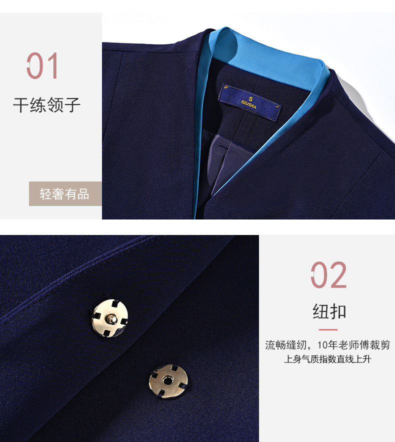 Cross-Border High-End Elegant Beauty Salon Beautician Work Clothes Female Medical Beauty Uniform Hotel Manager Reception Professional Suit