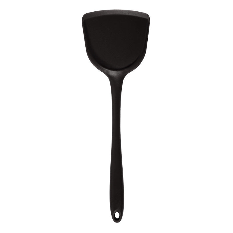 In-Stock Two-Color Silicone Kitchen Utensils, Kitchen Supplies That Won'T Damage Pots, Easy to Clean, Strainer, Soup Spoon, Spatula Set, Non-Stick Pan