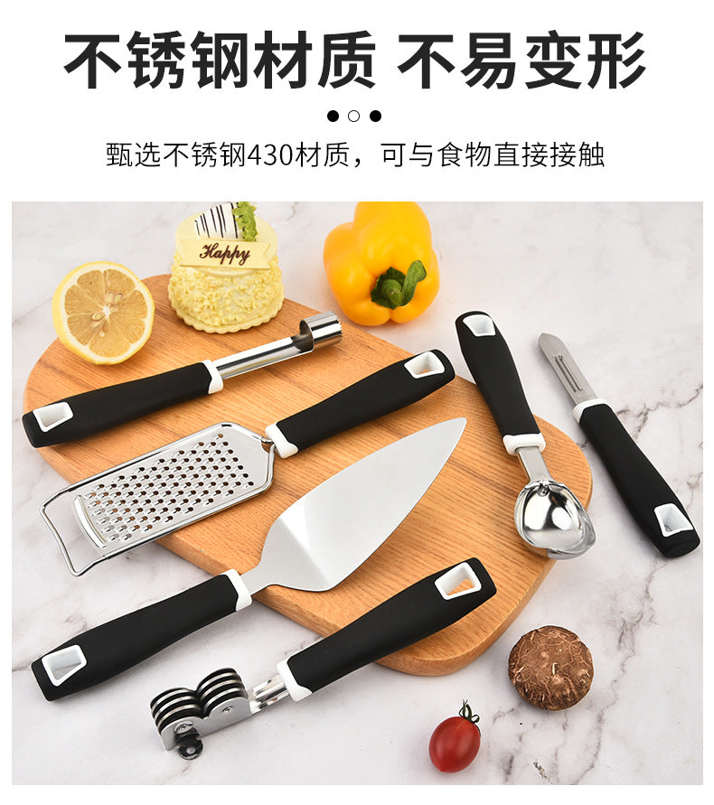 Cheese Grater Pizza Cutter Amazon Kitchen Gadget Knife Sharpener Ice Cream Spoon Multi-Functional Homemade